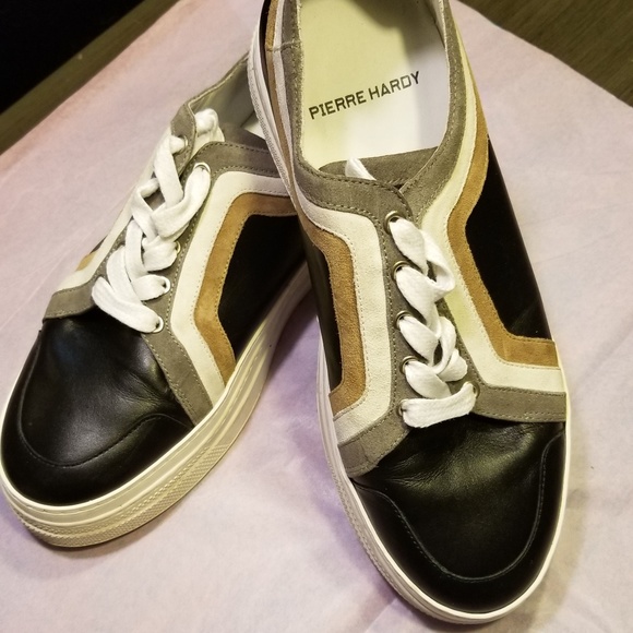 Pierre Hardy Shoes - 🤎Pierre Hardy Suede/Leather Sneakers 42 LIKE NEW!